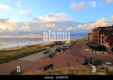 Egmond aan Zee. Nordsee, Niederlande. Stockfoto