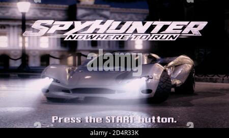 Spy Hunter – Nowhere to Run – Sony PlayStation 2 PS2 – nur für redaktionelle Zwecke Stockfoto
