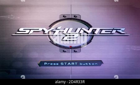 Spy Hunter 2 – Sony PlayStation 2 PS2 – Editorial Nur verwenden Stockfoto