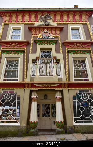 Ägyptisches Haus in Penzance, Cornwall, England Stockfoto