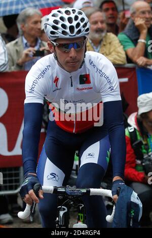 Florenz, Italien. September 2013. Florenz, Italien. September 2013. Joaquim Rodríguez von Spanien und Rui Costa von Portugal während der UCI World Road Championships 2013,Men Elite Road Race, am 28. September 2013 in Florenz, Italien - Foto Laurent Lairys/DPPI Stockfoto