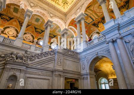 Die Library of Congress in Washington D.C. Stockfoto