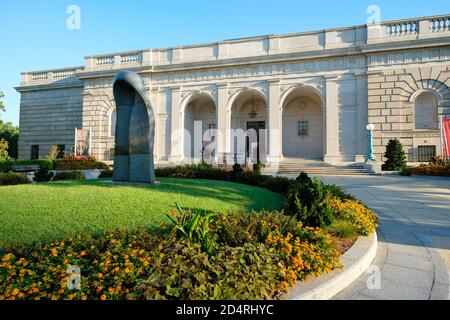 Die freiere Kunstgalerie in der National Mall in Washington D.C. Stockfoto