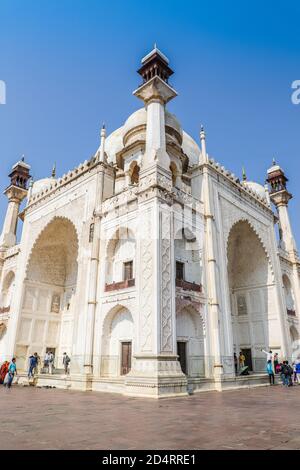 Bibi Ka Maqbara, oder Grab der Dame, ein Grab in Aurangabad, Maharashtra, gebaut von Mughal Kaiser Aurangzeb Sohn Asam Shah in der Erinnerung an hi Stockfoto