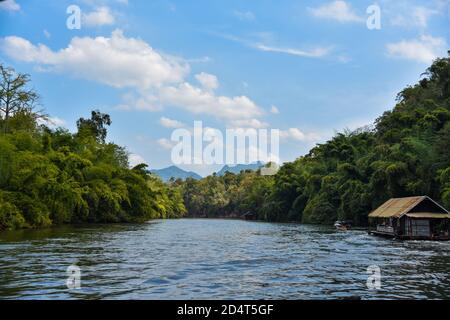 Fluss von Thailand Stockfoto