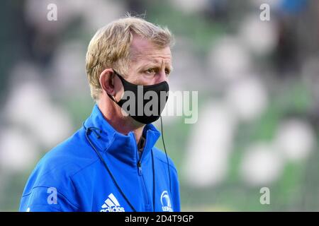 eo Cullen (Coach Leinster Rugby) während Benetton Treviso vs Leinster Rugby, Rugby Guinness Pro 14, Treviso, Italien, 10 Okt 2020 Credit: LM/Ettore Griff Stockfoto