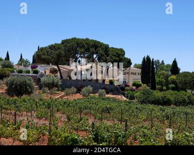 Cliff Richards Haus in Albufeira, Algarve, Portugal. Stockfoto