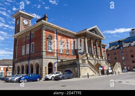 Old Custom House, Key Street, Ipswich Waterfront, eine kulturelle und historisch bedeutende Gegend, Suffolk, Großbritannien. Stockfoto