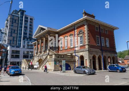 Old Custom House, Key Street, Ipswich Waterfront, eine kulturelle und historisch bedeutende Gegend, Suffolk, Großbritannien. Stockfoto