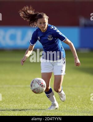 Everton's Danielle Turner während des FA Women's Super League Spiels im Walton Hall Park, Liverpool. Stockfoto