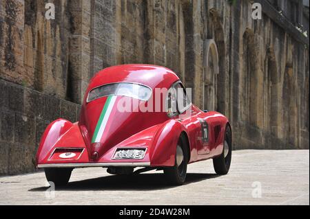 verona, italien, 13. Mai 2011, mille miglia, historische Autorallye Stockfoto