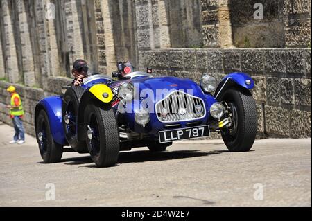 verona, italien, 13. Mai 2011, mille miglia, historische Autorallye Stockfoto