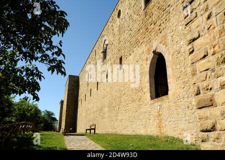 Normannische Burg, Castel Lagopesole, Basilicata, Italien Stockfoto