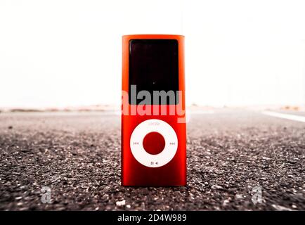 Vintage MP3-Musik-Player Stockfoto