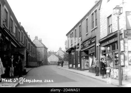 West Street Conisbrough Stockfoto