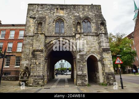 Westgate of Winchester, Hampshire, England Stockfoto