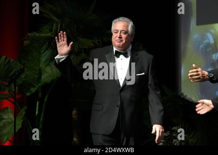 Mnte Carlo, Fürstentum Monaco. Oktober 2020. Monte-Carlo, 17. Filmfestival Monte Carlo - de la Comedie. Preisverleihung. Im Bild: Nick Vallelonga Kredit: Unabhängige Fotoagentur/Alamy Live News Stockfoto