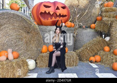 Rom, Ita. Oktober 2020. Einweihung, Halloween, Cinecitta 'Welt, Rom, Italien - 10-10-2020 Kredit: Unabhängige Fotoagentur/Alamy Live Nachrichten Stockfoto