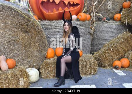 Rom, Ita. Oktober 2020. Einweihung, Halloween, Cinecitta 'Welt, Rom, Italien - 10-10-2020 Kredit: Unabhängige Fotoagentur/Alamy Live Nachrichten Stockfoto