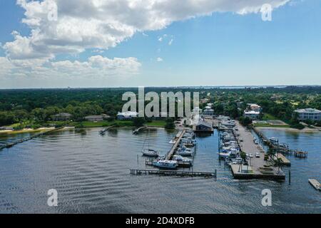 Wunderschöne Landschaft auf Anna Maria Island Florida USA. Bildnachweis: Marty Jean-Louis Stockfoto