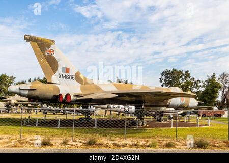 Castle Air Museum in Atwater California USA im Castle Air Basis Erzwingen Stockfoto