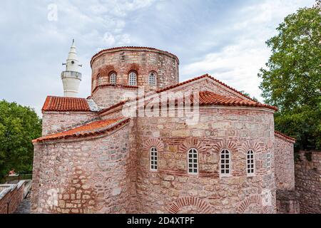 Gazi-Süleyman-Pascha-Moschee (Hagia Sophia von Vize), Vize - Kirklareli. Stockfoto