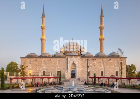 Sultan Mehmed II Moschee in Istanbul, Türkei Stockfoto