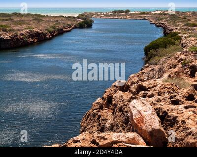 Yardie Creek Gorge, Cape Range National Park, Westaustralien Stockfoto