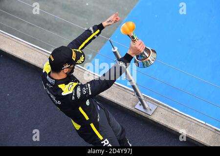 Odium RICCIARDO Daniel (aus), Renault F1 Team RS20, Portrait während der Formel 1 Aramco Grosser Preis der Eifel 2020, Eifel Grand Prix, ab Oktober Stockfoto