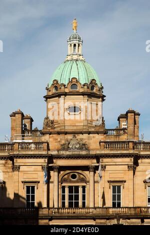 Das Museum on the Mound / Bank of Scotland Foundation / Lloyds Banking Group HQ, North Bank Street, Edinburgh, Schottland. Stockfoto