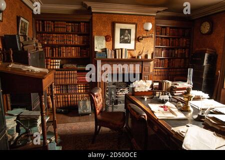 Die Stadt des 20. Jahrhunderts, Beamish, das lebende Museum des Nordens. Stockfoto