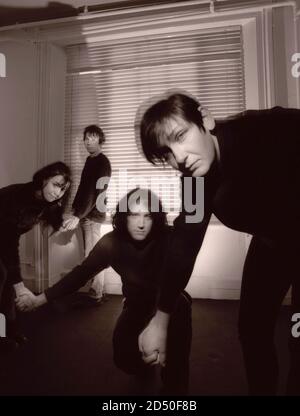 Experimentelle Rockband My Bloody Valentine 1988 Stockfoto