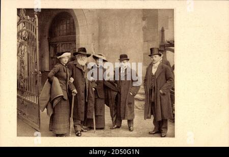 Leipzig, Zoologe und Philosoph Ernst Heinrich Philipp August Haeckel Stockfoto