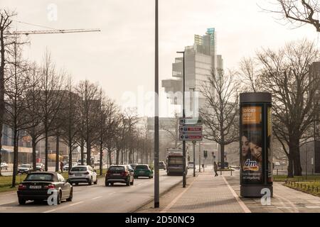 Hannover, Deutschland. Die Nord/LB (Norddeutsche Landesbank Girozentrale) hat ihren Hauptsitz in der Friedrichswand Avenue Stockfoto