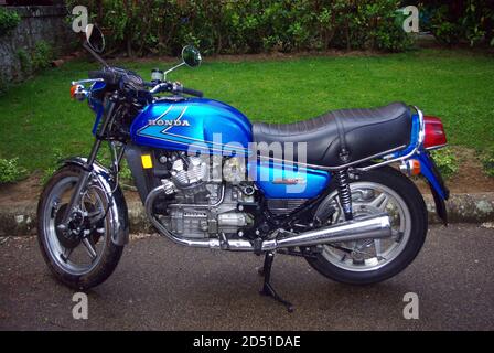 Altes japanisches Motorrad: Honda CX 500 Stockfoto
