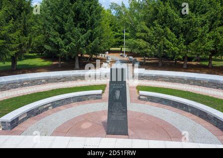 Gerald B. H. Solomon Saratoga National Cemetery, Schuylerville, New York Stockfoto