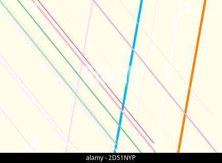 Bunte schräg, diagonal und schräg, schräg, Neigung Mesh-Gitter abstrakt geometrischen Hintergrund / Muster. Vektorgrafik Stock Vektor