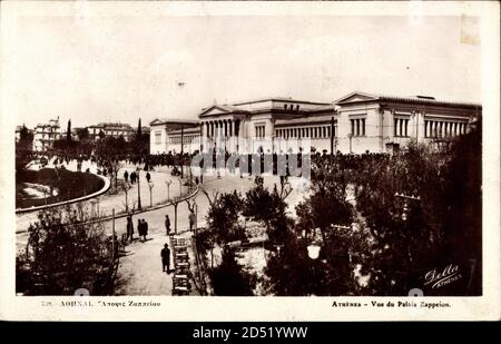 Athen Griechenland, Vue du Palais Zappeion, Palast – weltweite Nutzung Stockfoto