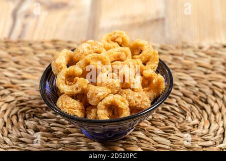 Gebratener Schweinebauch Stockfoto