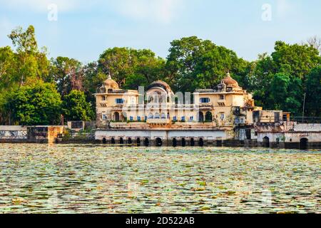 Der Garh Palace ist ein mittelalterlichen Palast in Bundi in Rajasthan, einem Bundesstaat in Indien Stockfoto