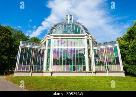 Botanischer Garten der Stadt Genf in der Schweiz Stockfoto