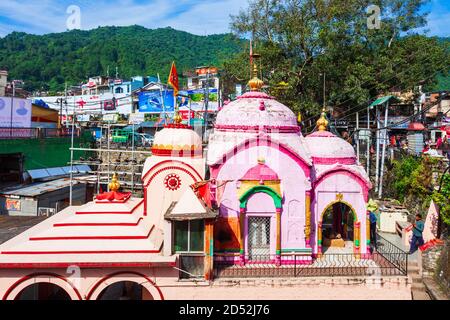 Mandi, INDIEN - 05. OKTOBER 2019: Tempel von Siddh Kali in Mandi, Bundesstaat Himachal Pradesh in Indien Stockfoto