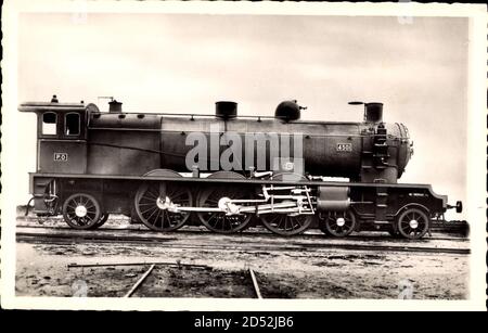 Französische Eisenbahn, Chemin de fer, Lokomotive, 4501 Compound weltweit im Einsatz Stockfoto