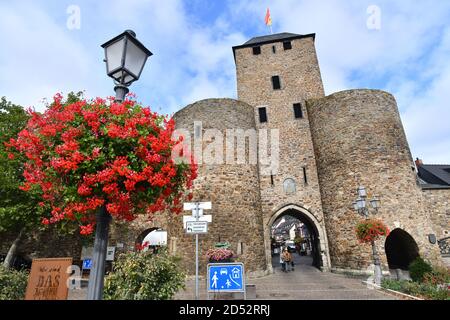 Ahrweiler, Rheinland-Pfalz, Deutschland, Europa. Stadtmauer Stockfoto