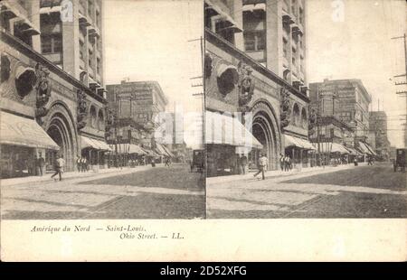 Saint Louis Missouri USA, Amérique du Nord, Ohio Street – weltweite Nutzung Stockfoto