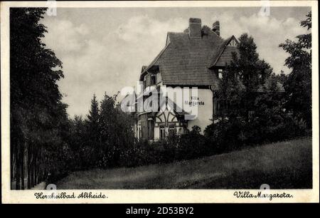 Polanica Zdrój Bad Altheide Schlesien, Villa Margareta weltweit im Einsatz Stockfoto