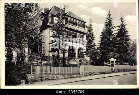 Polanica Zdrój Bad Altheide Schlesien, Haus Abendfrieden, M. Stehr Stockfoto