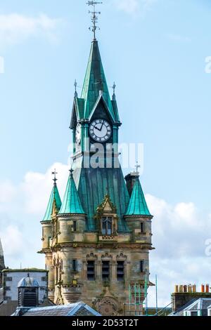 Rathaus City Chambers in Dunfermline Schottland Stockfoto