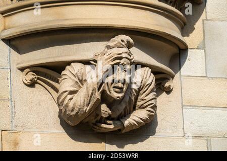 Rathaus City Chambers in Dunfermline Schottland Stockfoto