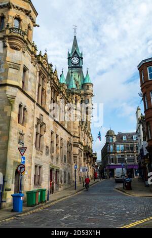 Rathaus City Chambers in Dunfermline Schottland Stockfoto